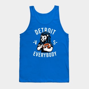 Detroit Lion VS Everybody Tank Top